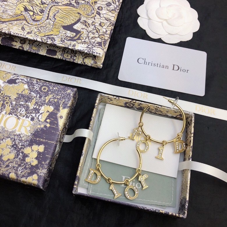 ch**an D*or earrings